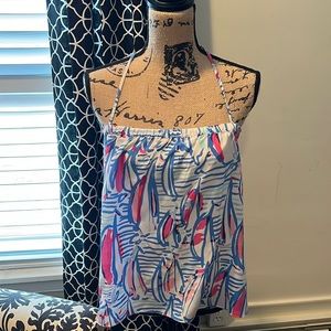 Lilly Pulitzer boat halter